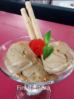 Una foto de Helado de café