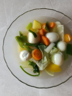 Foto resep Sup telur puyuh