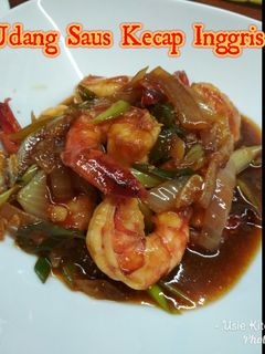 Foto resep Udang Saus Kecap Inggris #BikinRamadanBerkesan
