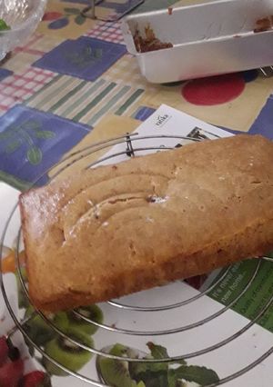 A picture of Whole wheat ragi carrot cake.