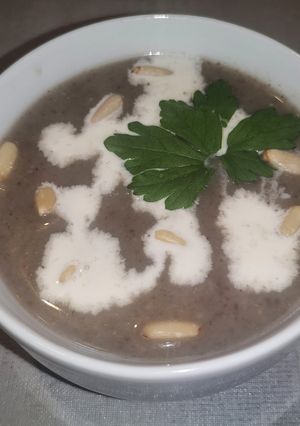 Une photo de Soupe de champignons