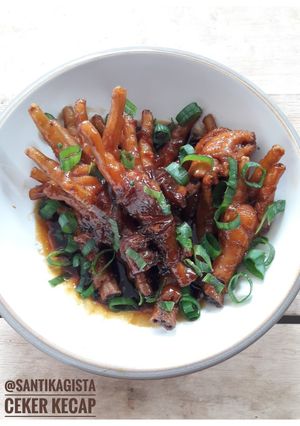 Foto resep Ceker Kecap