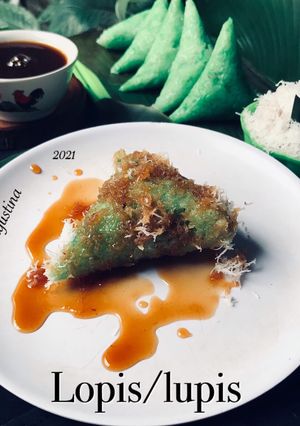 Foto resep Lopis/Lupis ketan Pandan