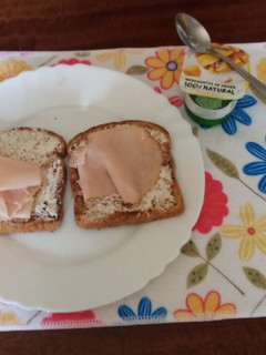Una foto de Mí desayuno de hoy