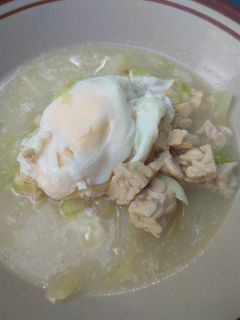 Foto resep Sup Susu Tempe Telur