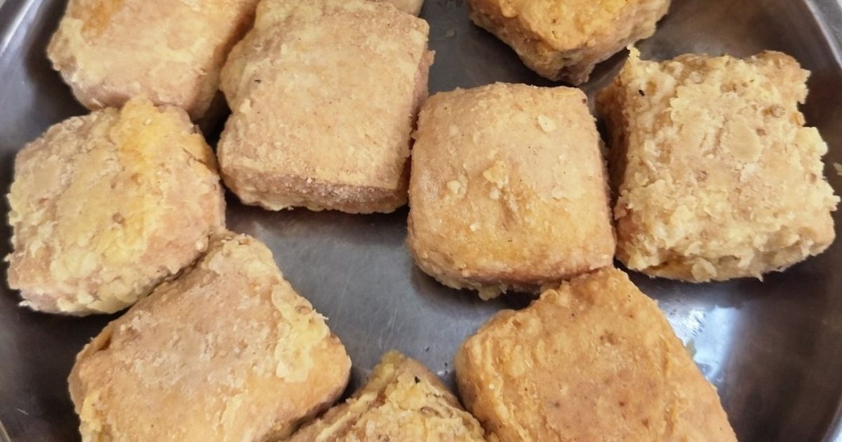 Tahu Goreng Isi Telur Tauge Wortel