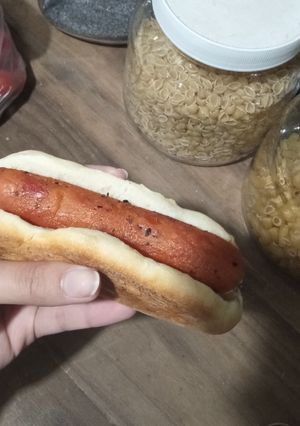 Una foto de Panchos veganos!