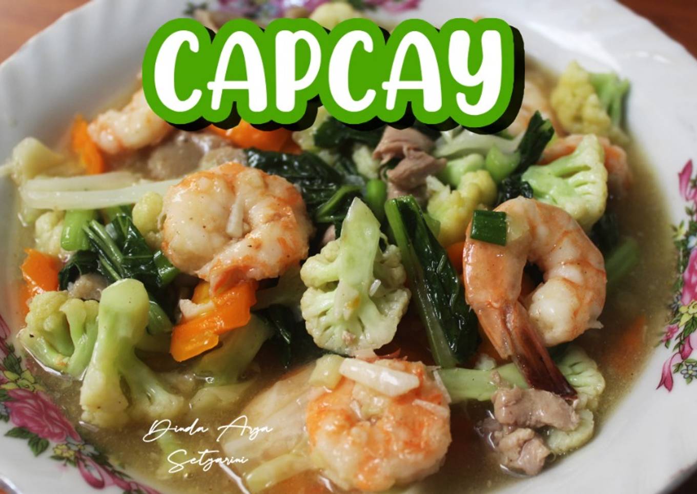 Capcay Sehat Komplit Lengkap
