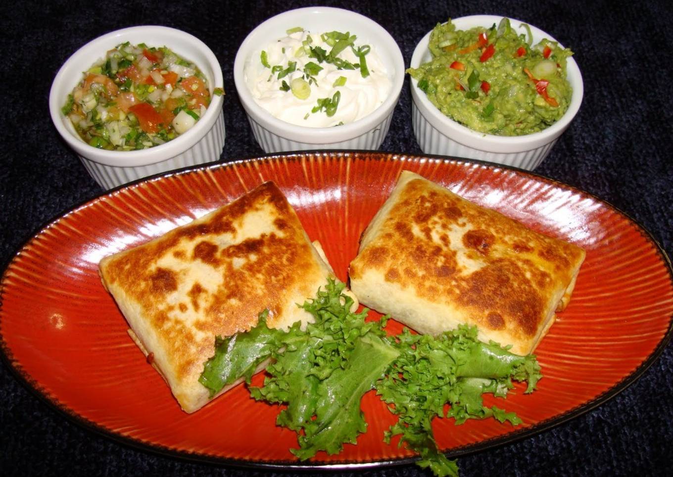 CHIMICHANGAS DE POLLO. JON STYLE