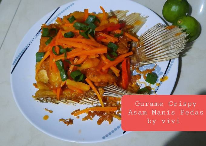 Anti Ribet, Buat Gurame crispy Asam Manis Pedas Ekonomis Untuk Jualan