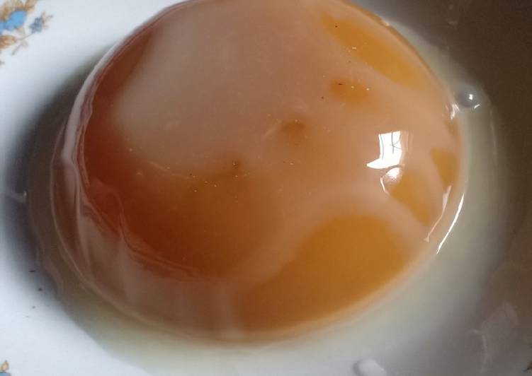 Puding gula merah + santan