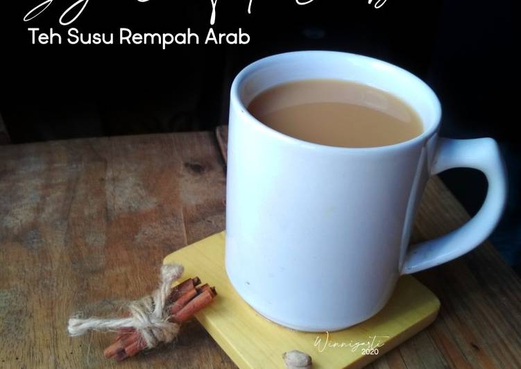 Resep Syai Haleeb (Teh Rempah) Anti Gagal