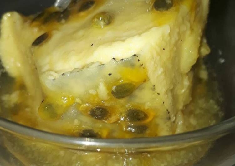 ^ Pudim de maracujá - Gozhowgos