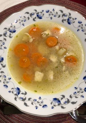 Gyors húsleves recept fotója