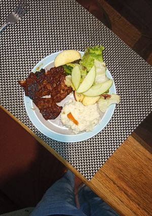 Una foto de Costillas a la BBQ