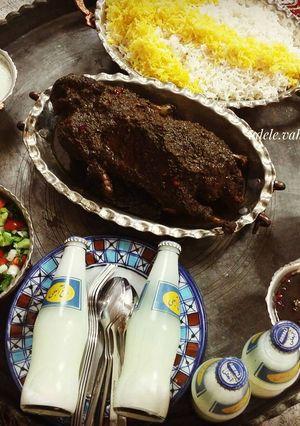 عکسی از دستور اردک شکم پر