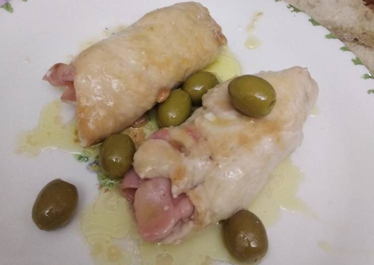 Step-by-Step Guide to Prepare Speedy Involtini di petto di pollo al limone