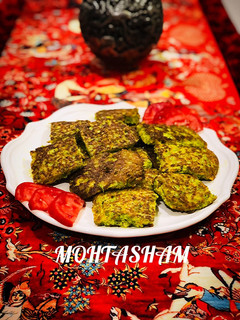 عکسی از دستور کوکوی کدو سبز