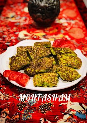عکسی از دستور کوکوی کدو سبز