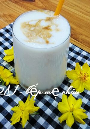 Hình của món Sinh tố dừa cà phê.