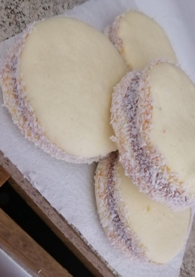 Una foto de Alfajores de maicena