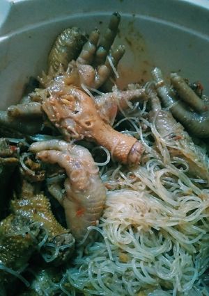 Foto resep Ceker, kepala, dan leher (CEKALE) Ayam Pedas Manis