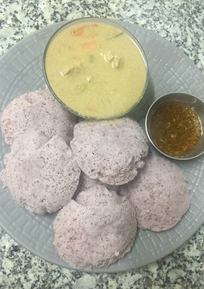 கவுனி அரிசி இட்லி (Kavuni arisi idli recipe in tamil)#everyday3 செய்முறை முக்கிய புகைப்படம்