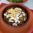 Lentejas con zapallo y huevito duro