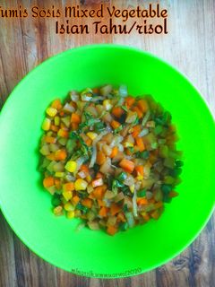 Foto resep Tumis Sosis Mìxed Vegetables (Isian tahu/risol #1) #270¹³