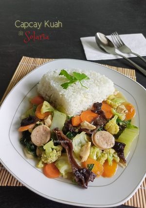 Foto resep Capcay Kuah ala Solaria