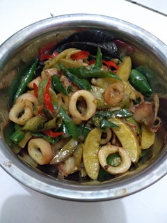 Foto resep Tumis Cumi Cabe Ijo
