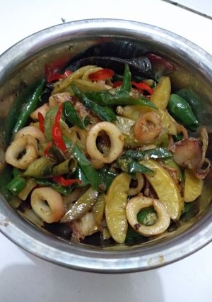Foto resep Tumis Cumi Cabe Ijo