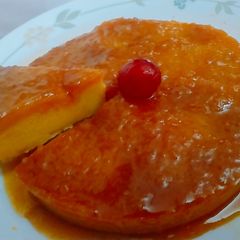 A picture of Caramel pudding.