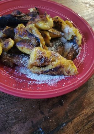 Una foto de Plátano macho frito