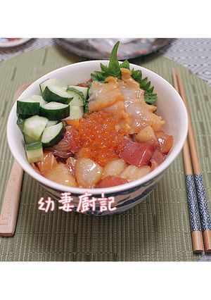 [日式料理] 散壽司 (散らし寿司) 的食譜成品照片