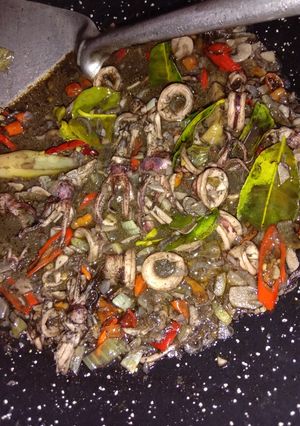 Foto resep Cumi hitam simpel