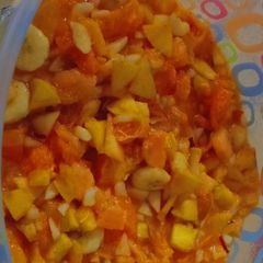 A picture of Special mix Fruits chaat full refreshing.