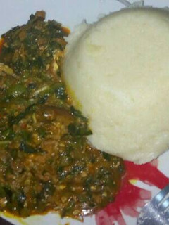 A picture of Okra soup.