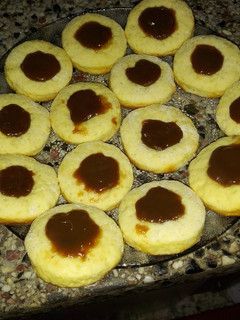 Una foto de Pepas de dulce de leche
