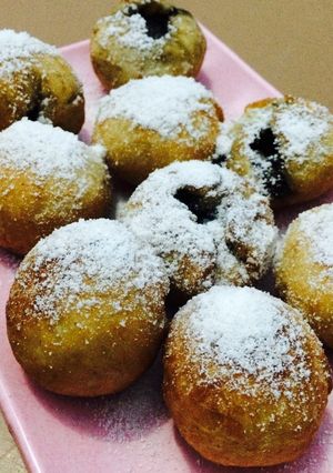 Foto resep Roti Goreng Cokelat Meler (No Egg)
