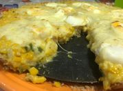 Una foto de relleno de choclo y cebolla