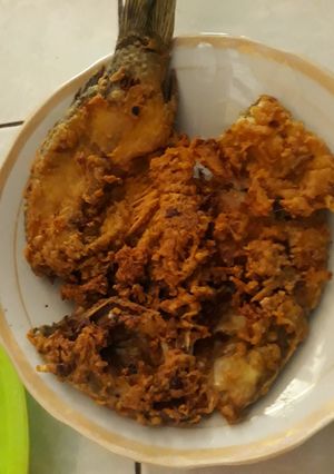 Foto resep Ikan mas goreng tepung