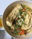 Bún cá trắm nấu măng