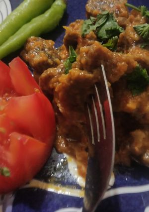 A picture of Beef Tika Boti.