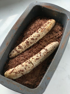 Una foto de Banana bread