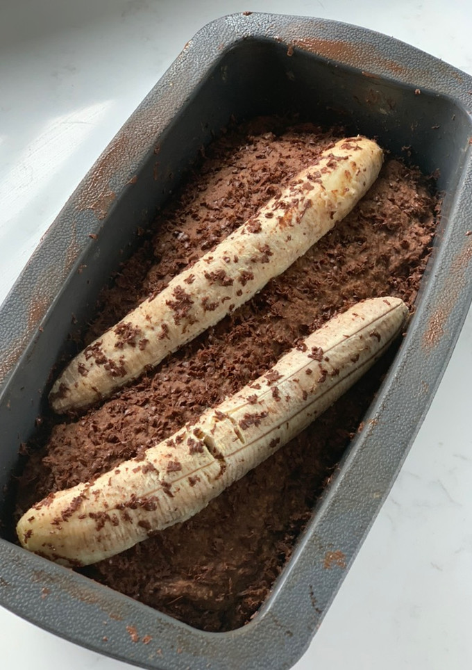 Una foto de Banana bread