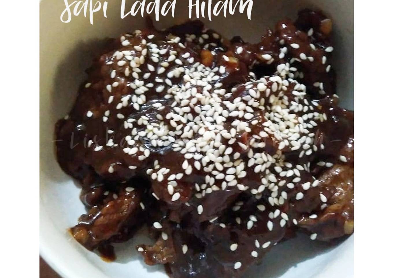 Sapi Lada Hitam Simple