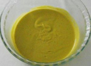 Una foto de Puré para bebé de calabaza con coliflor