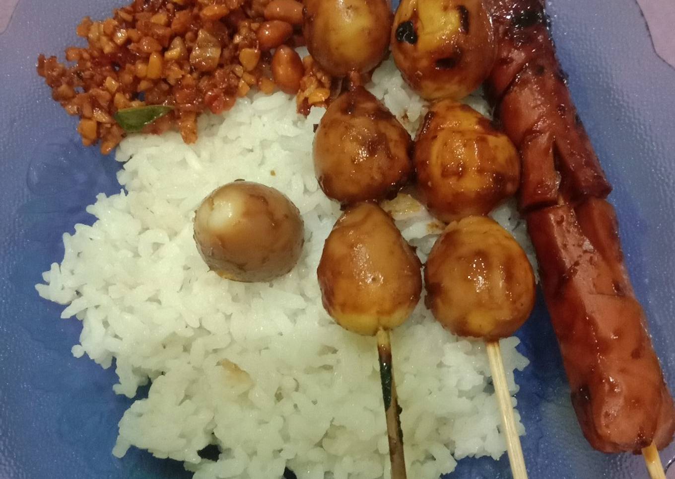 Nasi Uduk Lauk Angkringan