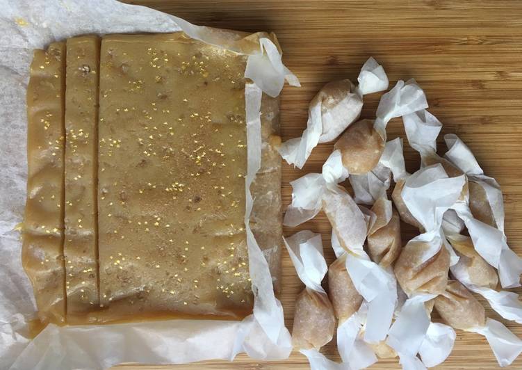 Steps to Prepare Quick Smoked salted caramels